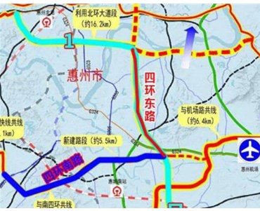 1号公路惠州湾高速计划2023年基本建成 